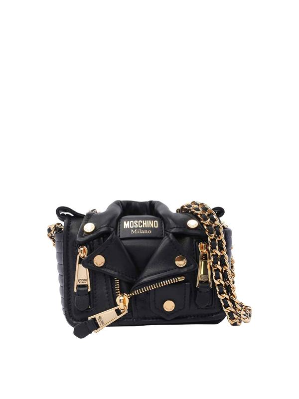 Moschino Sac Porté Épaule - Noir
