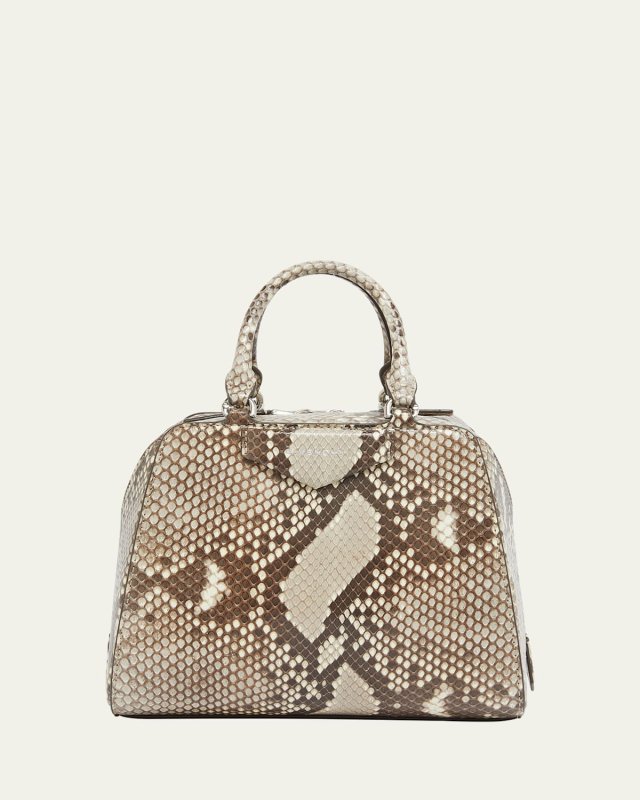 Antigona Cube Mini Top-Handle Bag in Python