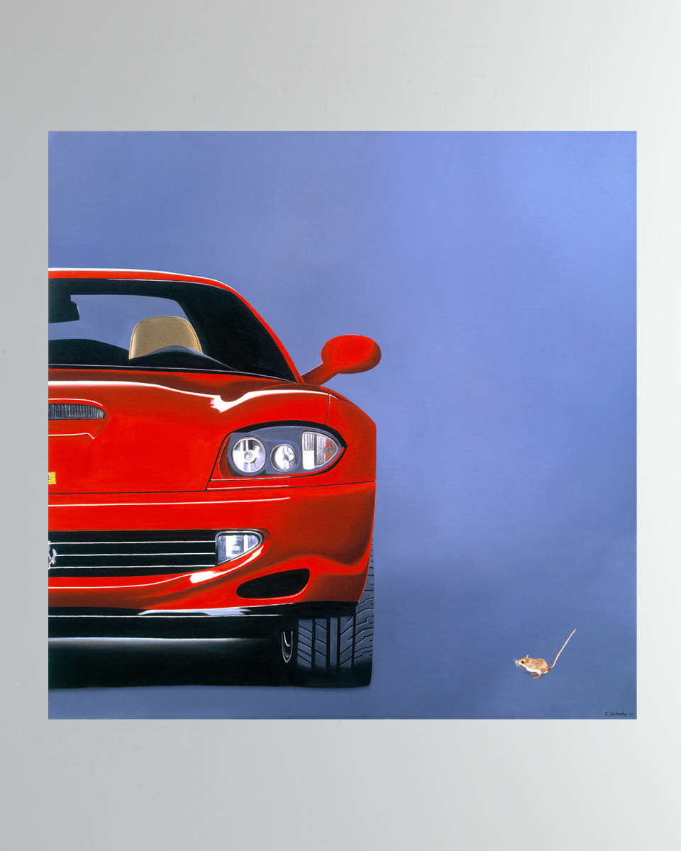"Zone Rouge II" Fine Art Print