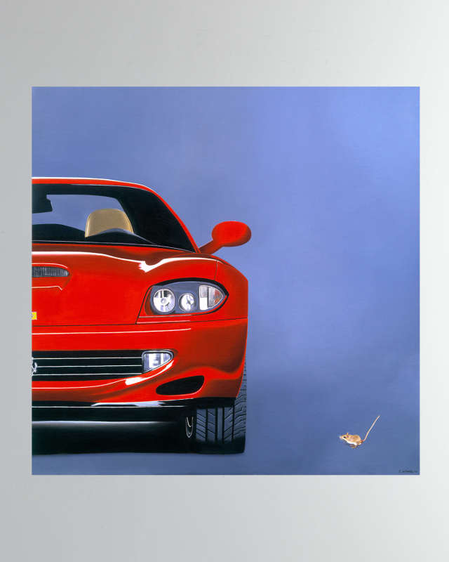 "Zone Rouge II" Fine Art Print