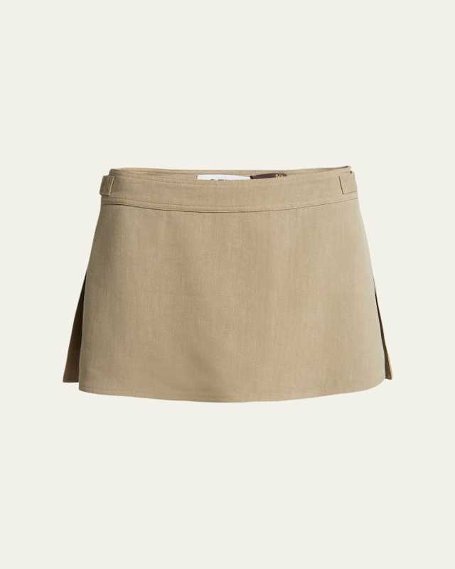 x Paula Ibiza Anagram Hardware Mini Skort