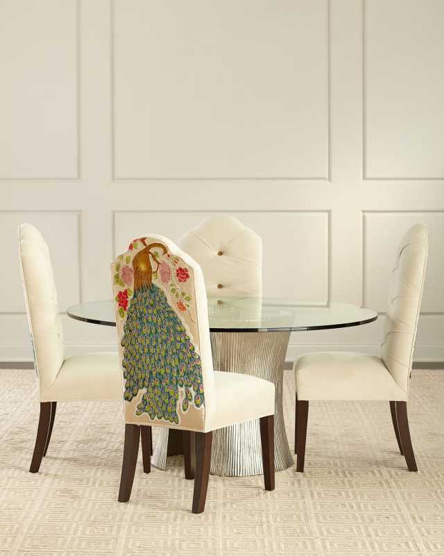 Machiato Peacock Dining Chair