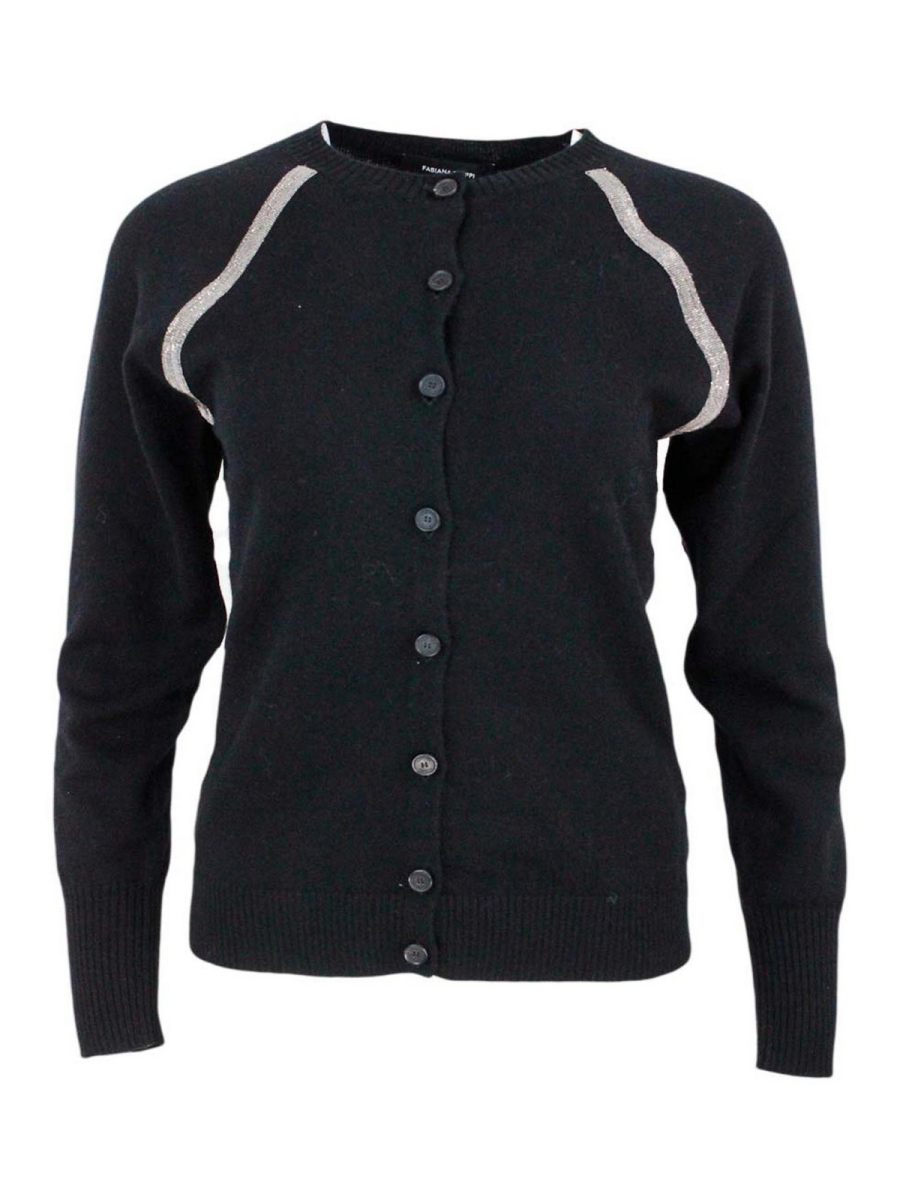 Fabiana Filippi Pull Col Rond - Noir