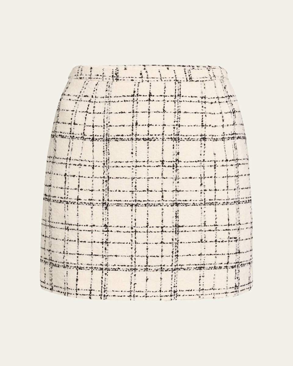 Zuriel Tweed Mini Skirt