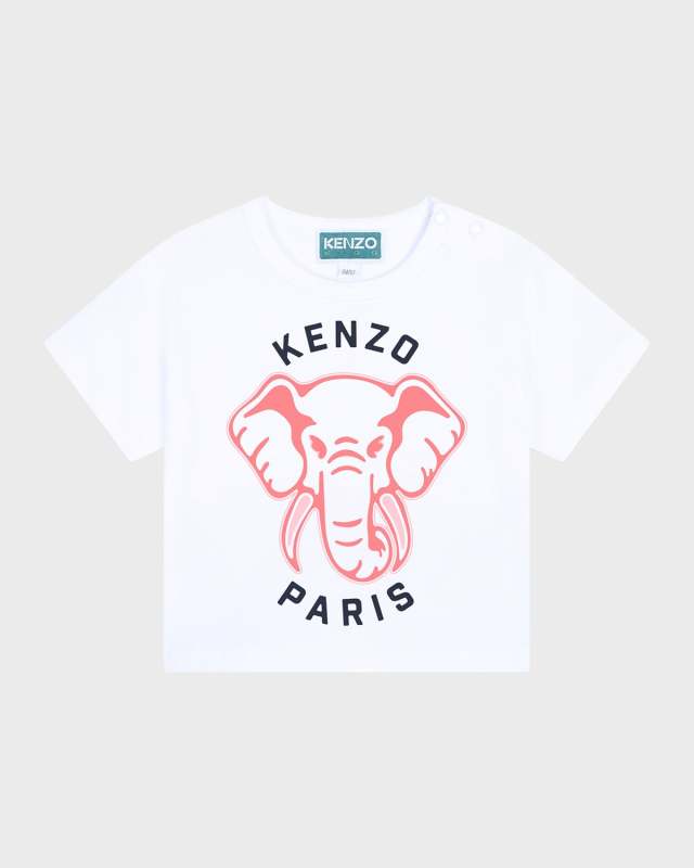 Girl's Classic Animal & Logo-Print T-Shirt, Size 6M-