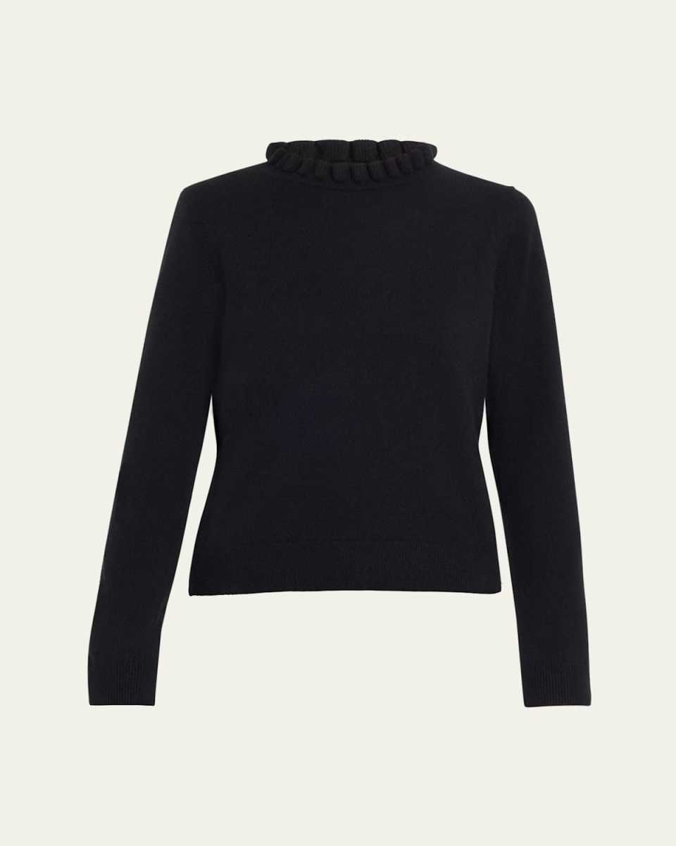Circo Ruffle-Neck Cashmere Sweater