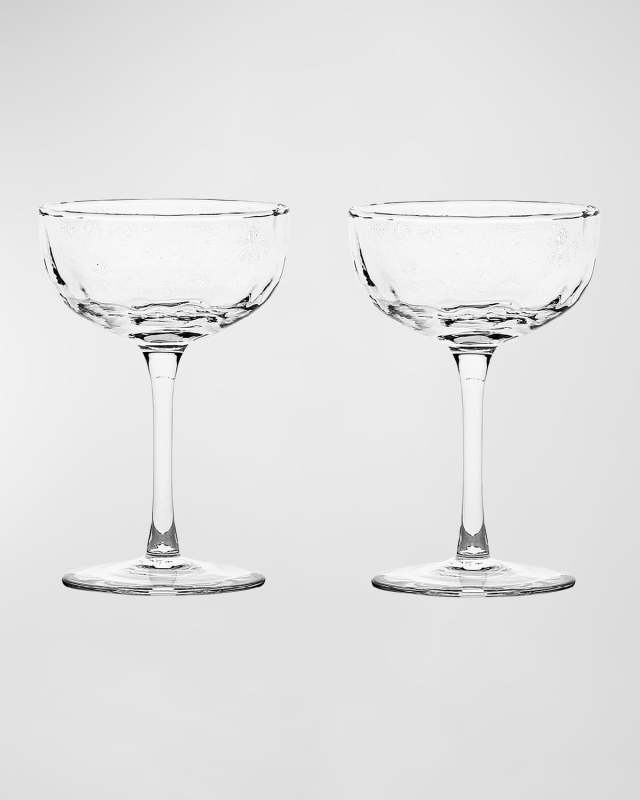 Puro Cocktail Coupe Glasses, Set of 2