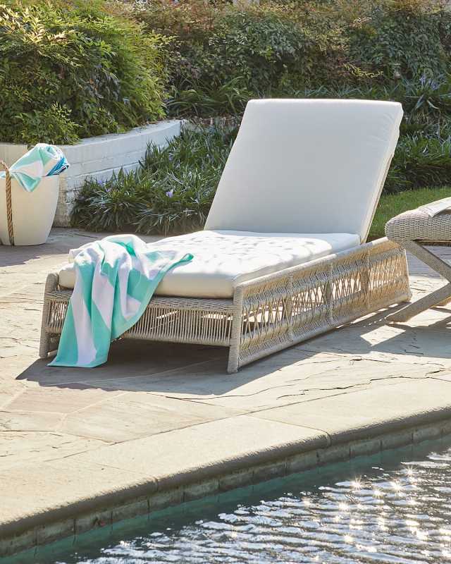 Mara Outdoor Chaise Lounge