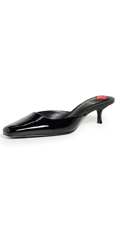 Larroudé Amal Mules Black