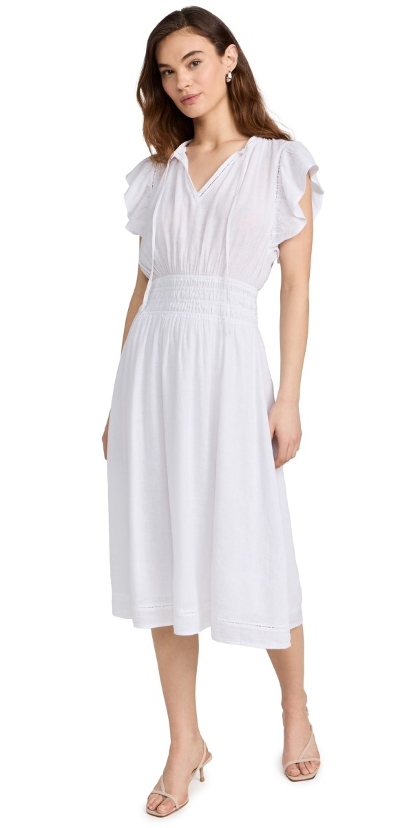 RAILS Iona Dress White Lace Detail