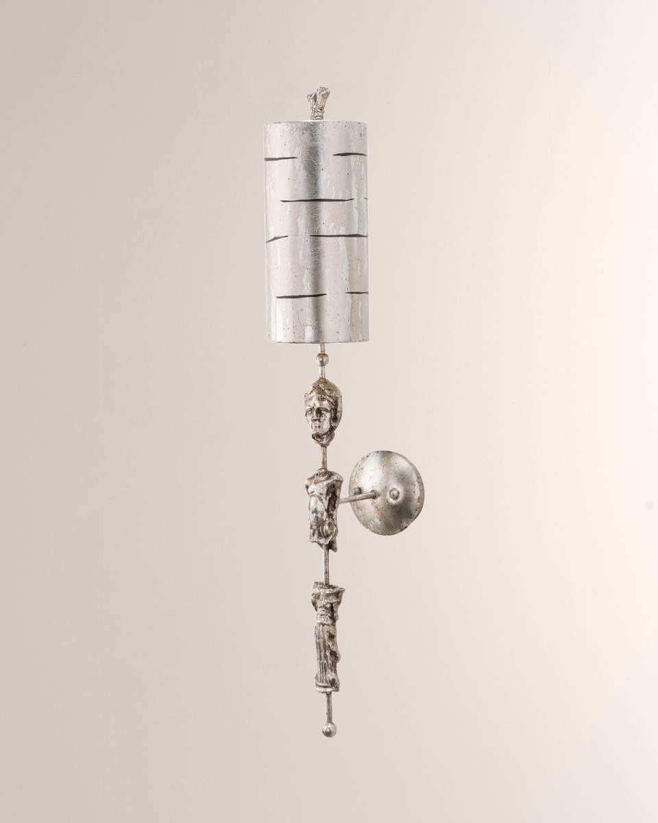 Fragment Silver Sconce
