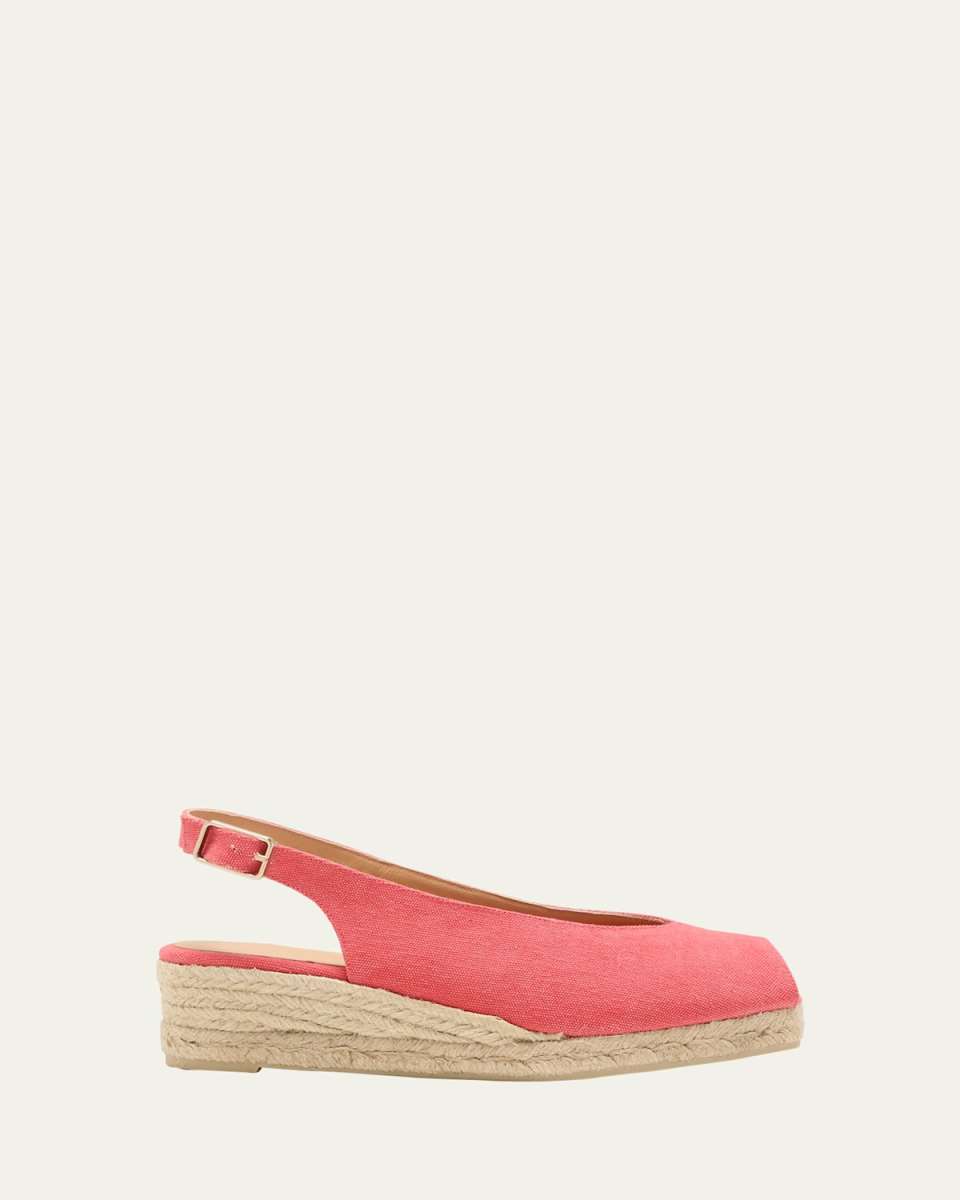 Dosalia Canvas Wedge Espadrilles
