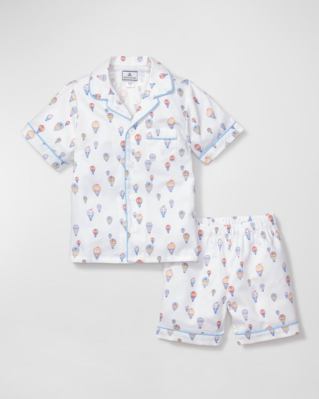 Kid's Bonne Voyage Classic 2-Piece Short Set, Size 6M-14