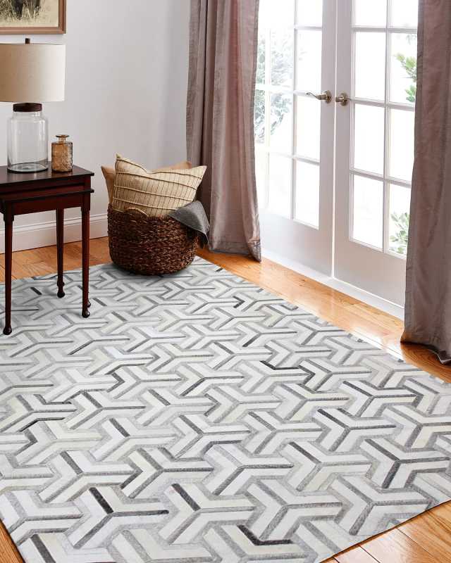 Brimhall Hair on Hide Rug, 5' x 8'