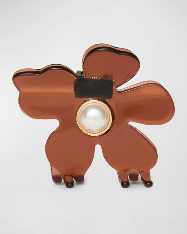 Lily Pearly Claw Clip