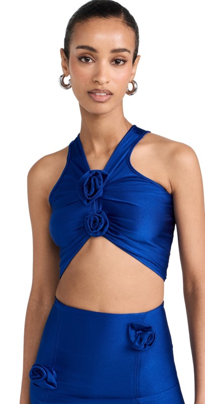 Coperni Flower Top Blue