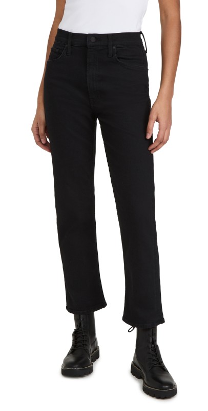 MOTHER High Waisted Rider Ankle Jeans Not Guilty