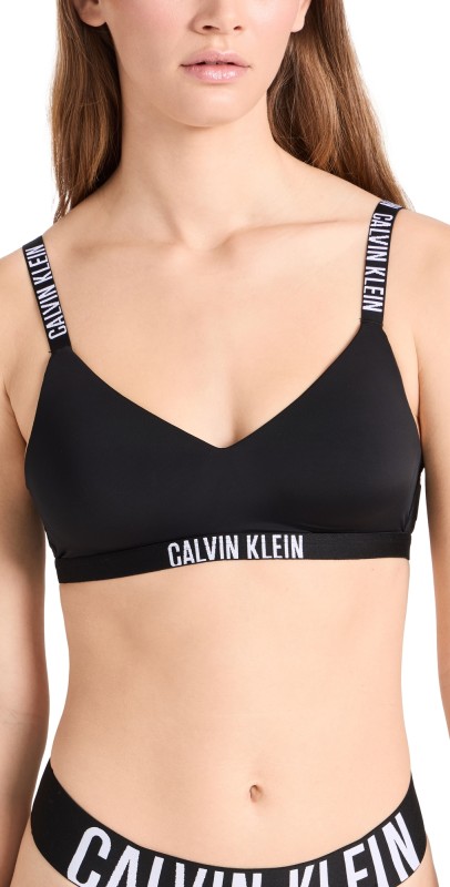 Calvin Klein Underwear Lightly Lined Bralette Black