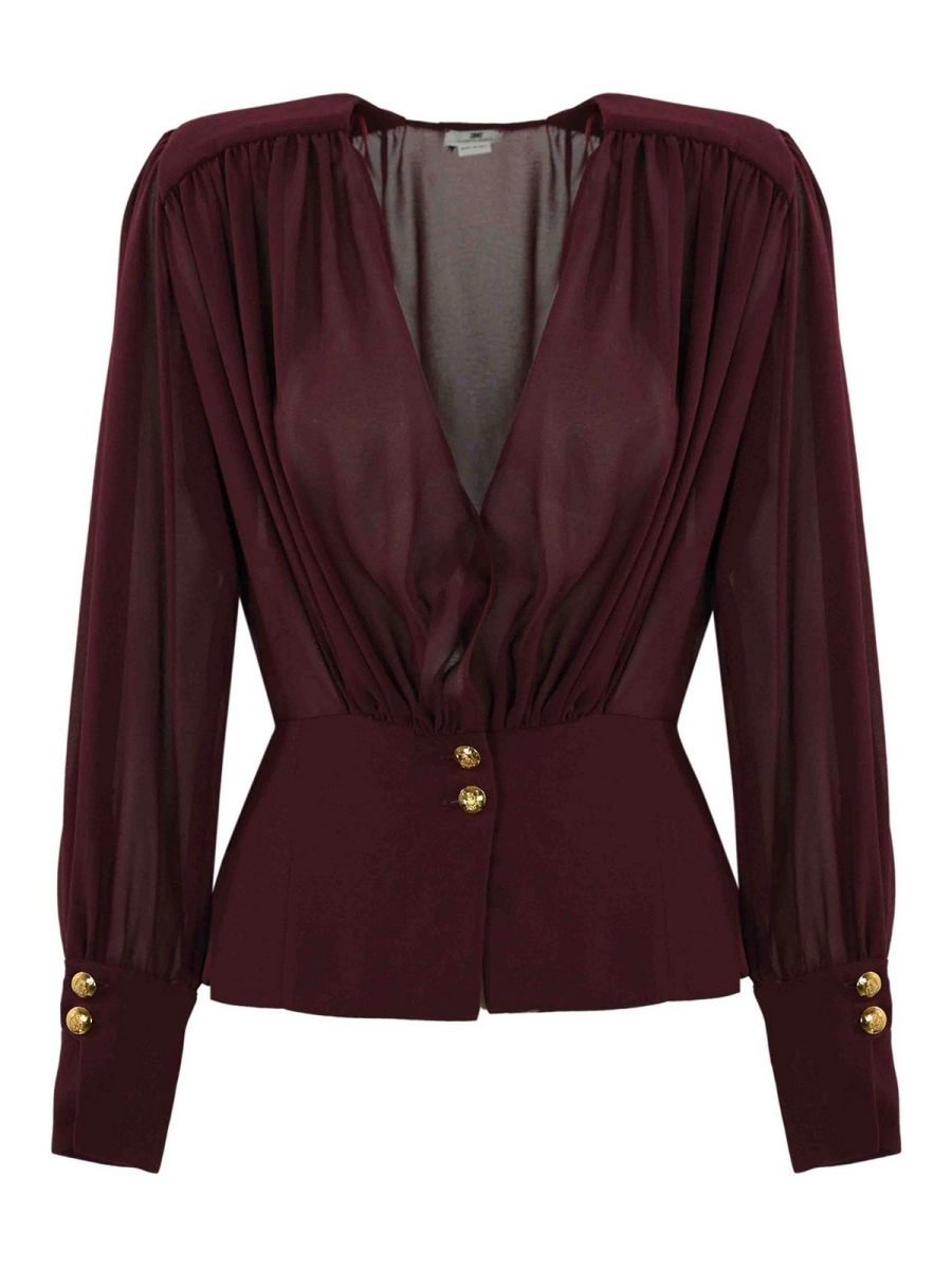 Elisabetta Franchi Blouse - Noir