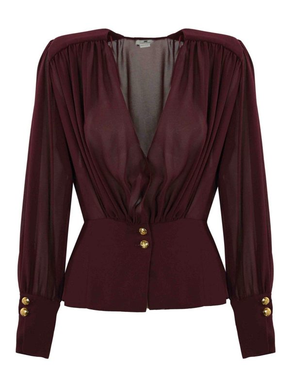 Elisabetta Franchi Blouse - Noir