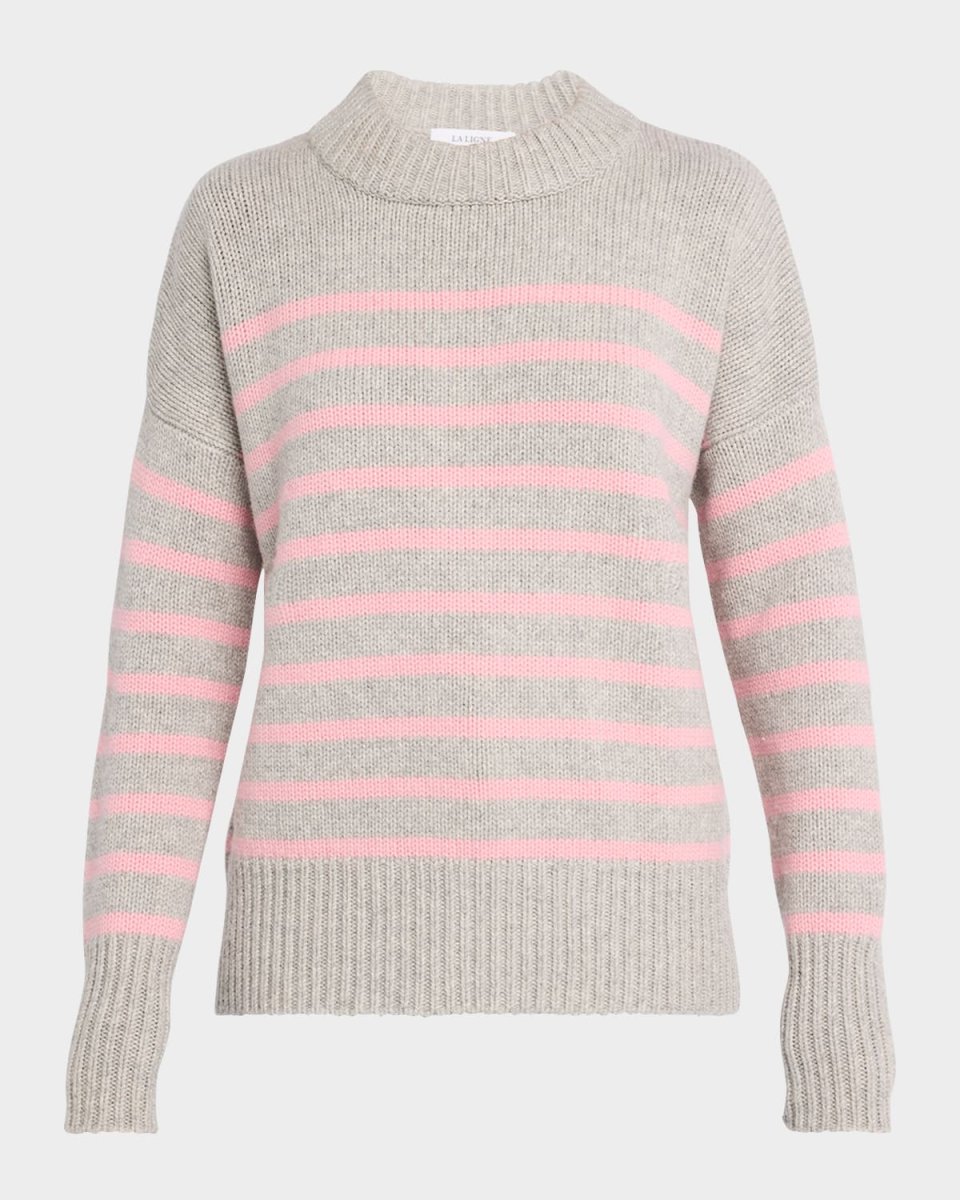Marin Striped Wool Cashmere Sweater