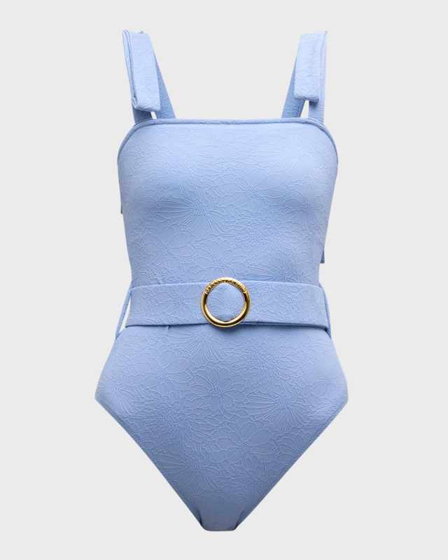 Audrey Belted One-Piece Swimsuit