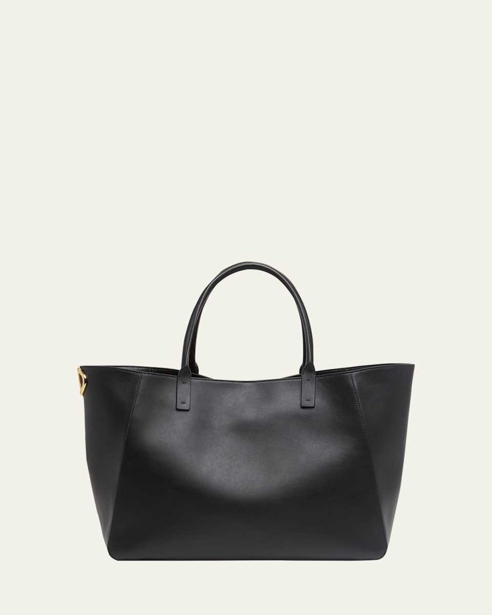 VLOGO Large Calfskin Tote Bag