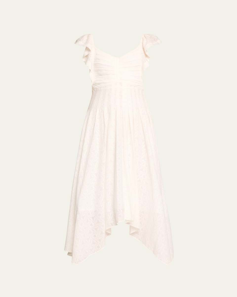 Bria Springtime Burnout Midi Dress