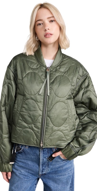 AGOLDE Iona Quilted Jacketaurel