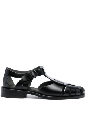 Hereu Pesca cut-out leather sandals