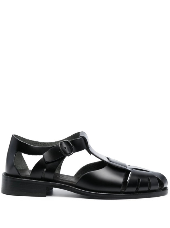 Hereu Pesca cut-out leather sandals