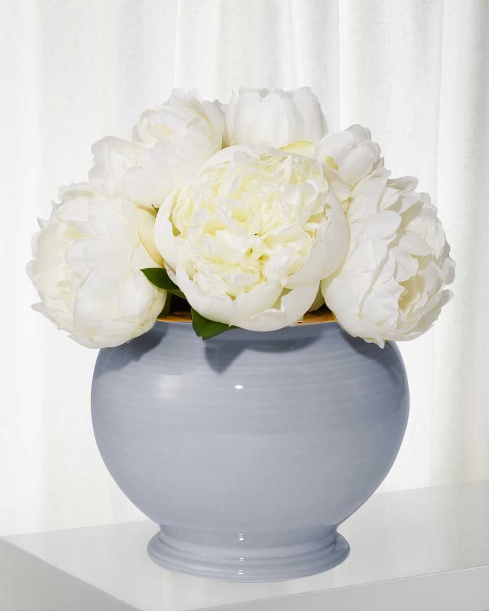 Siena Cachepot Planter, Blue Haze