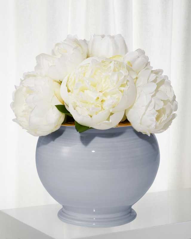 Siena Cachepot Planter, Blue Haze