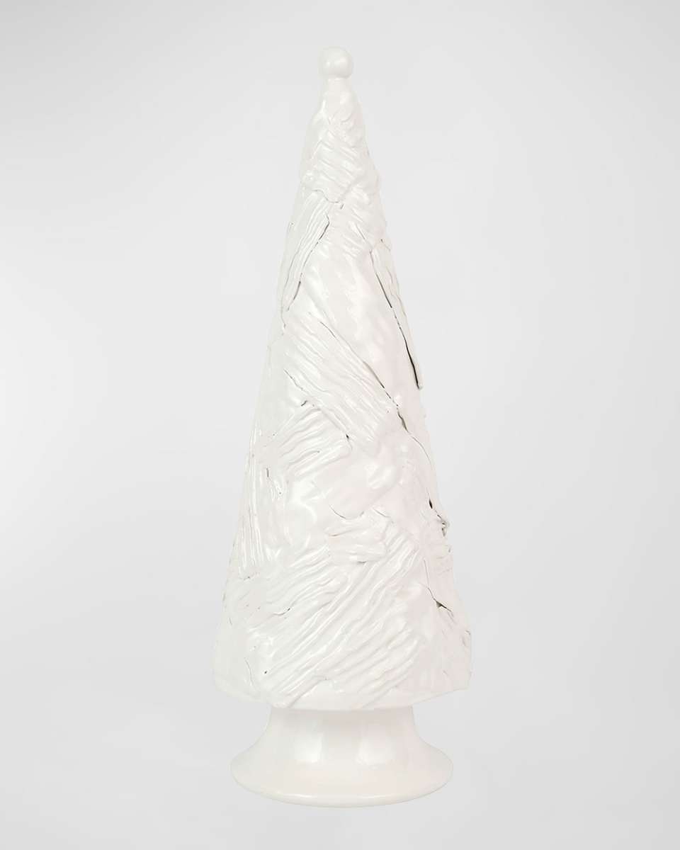 Foresta Textured Decorative Christmas Tree, 19.5"