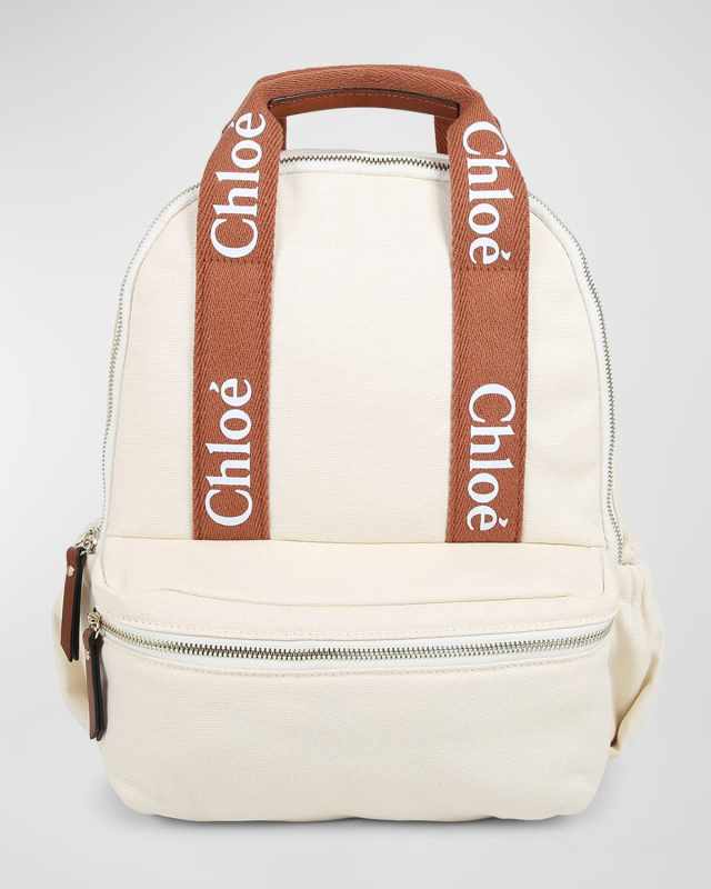 Kid's Grosgrain Canvas Changing Bag