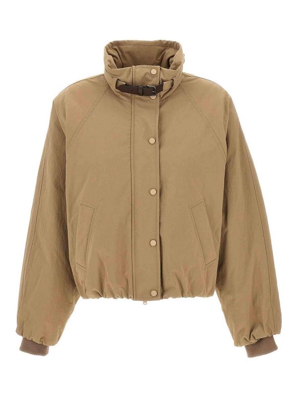 Brunello Cucinelli Blouson Rembourré - Beige