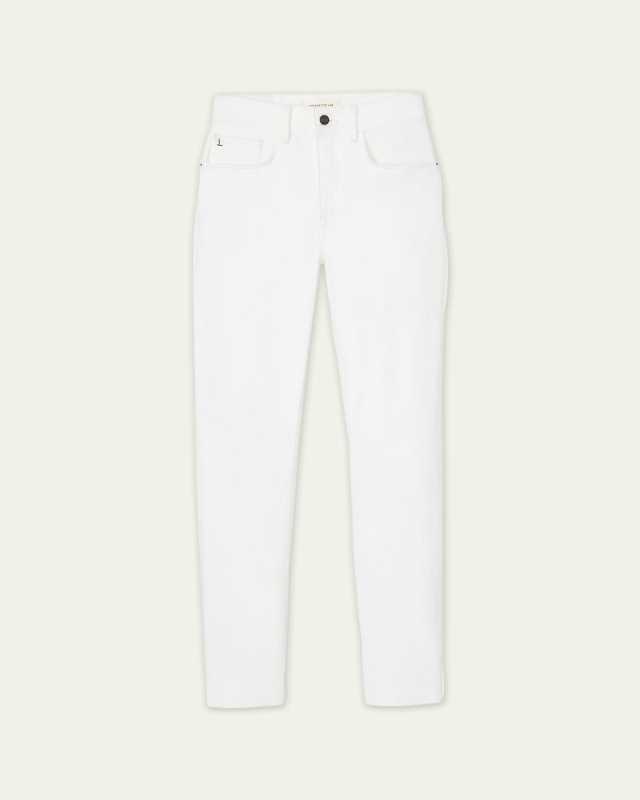 High Rise Straight Ankle Reeve Jean