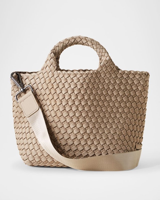 St. Barths Small Woven Tote Bag