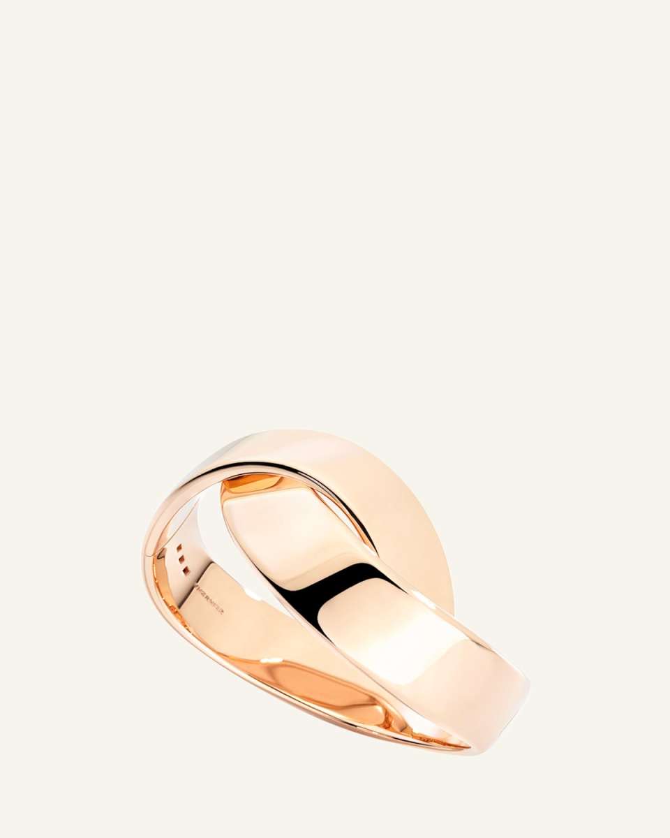 Abbraccio 18K Rose Gold Bangle,