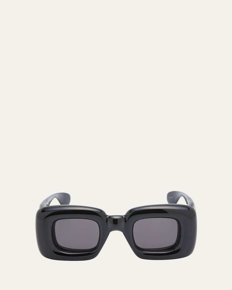 Inflated Square Injection Plastic Sunglasses