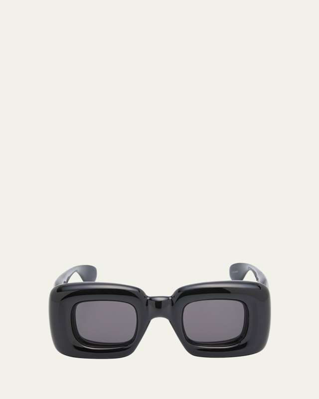 Inflated Square Injection Plastic Sunglasses