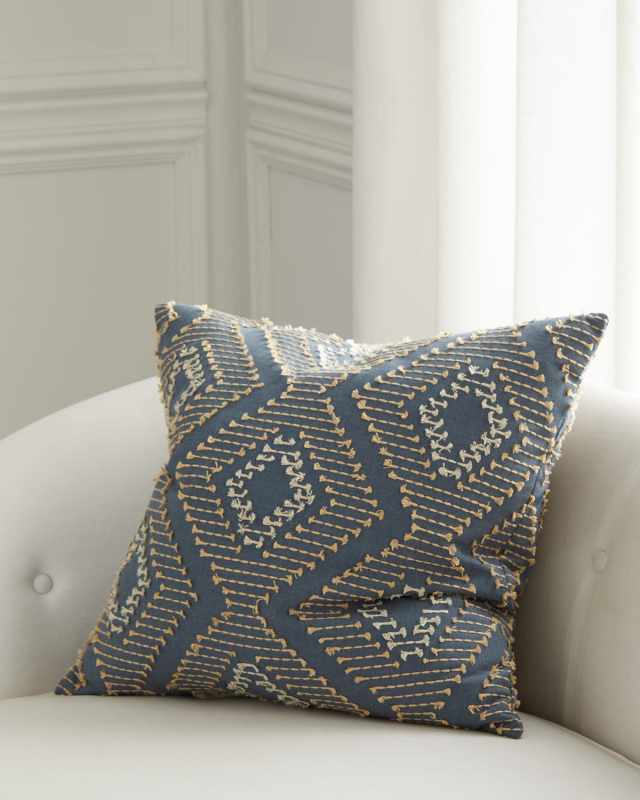 Trillium Slate Decorative Pillow
