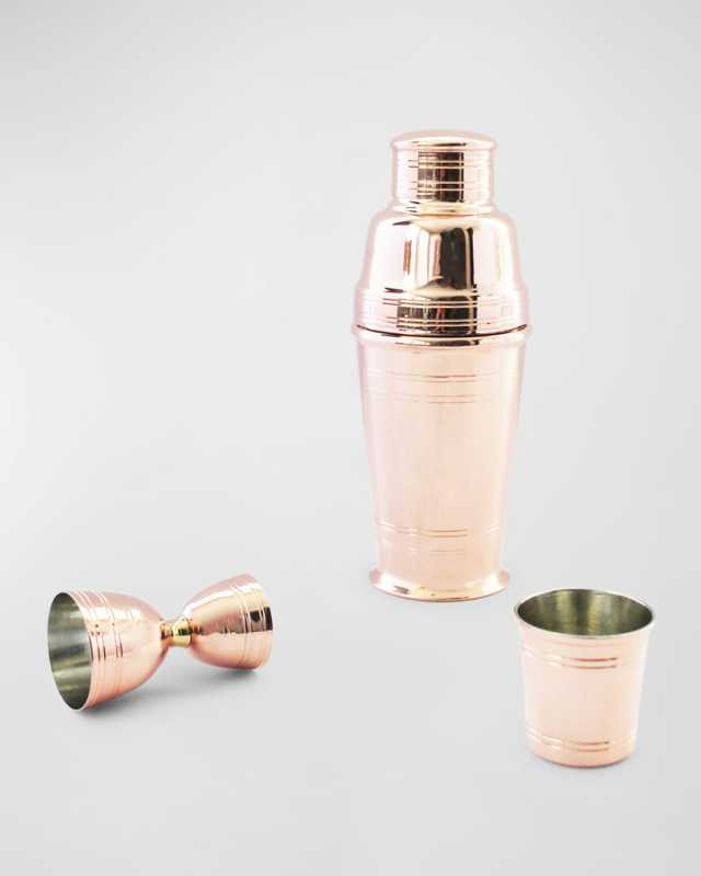 Vintage Inspired Art Deco Barware Set