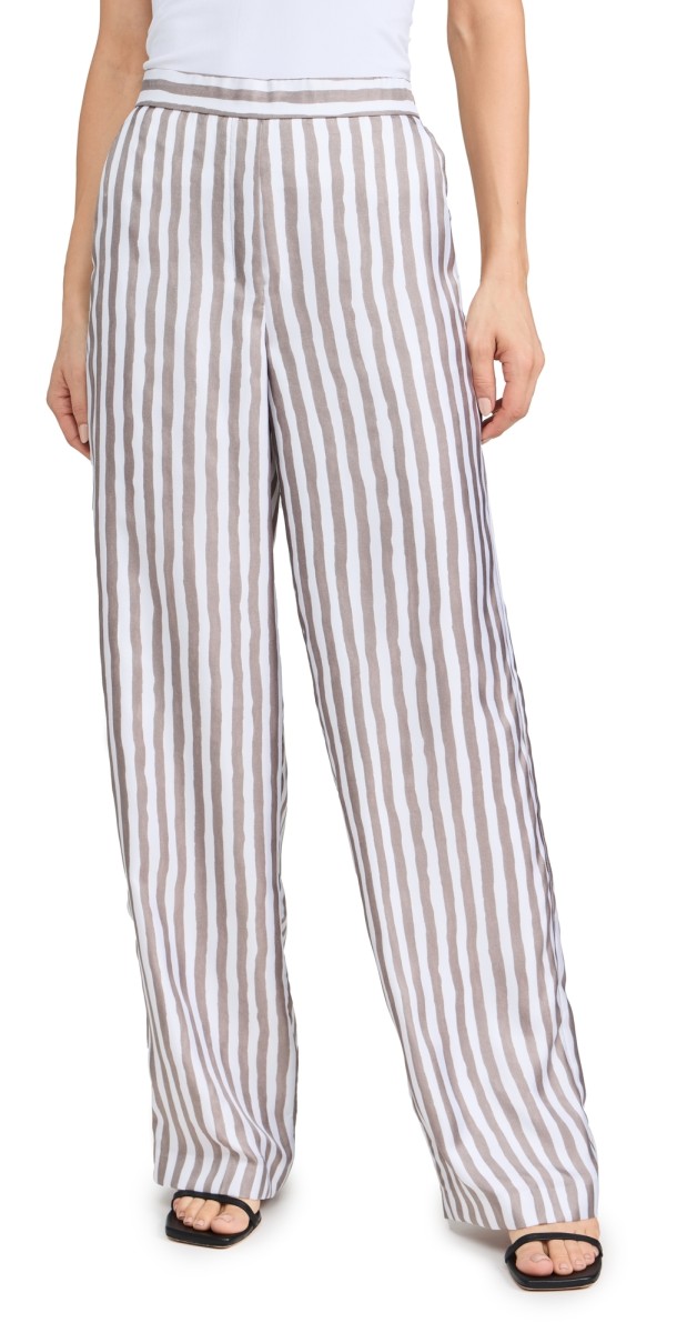 Theory Relaxed Pull-On Pants Cinder Multi