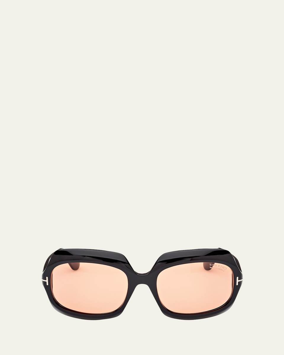 Ren Acetate Square Sunglasses