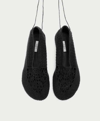 HVOYA Merezhyvni crochet ballet flats