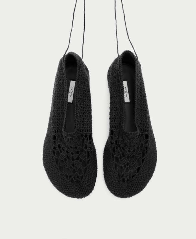 HVOYA Merezhyvni crochet ballet flats