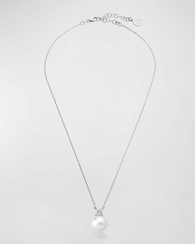 Selene Pearlescent Pendant Necklace