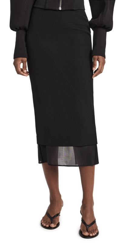 GAUGE81 Sabie Skirt Black