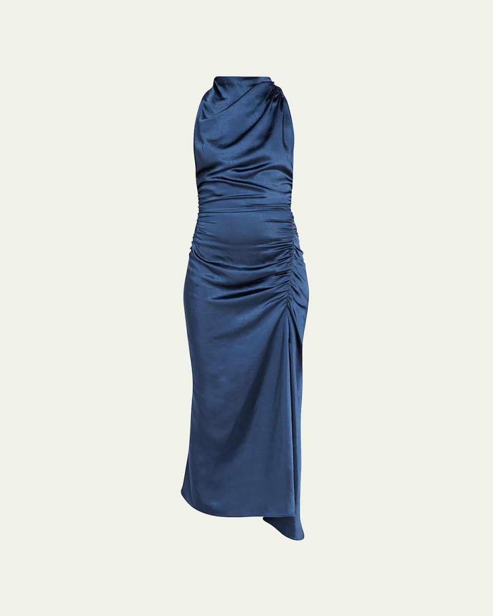 Inez Shirred Dress